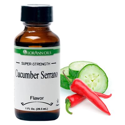 Cucumber Serrano Flavor 1 oz.