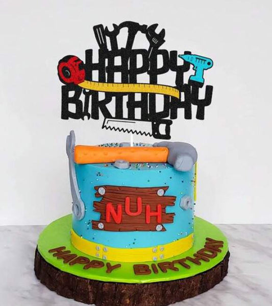Carpenter Cake Topper