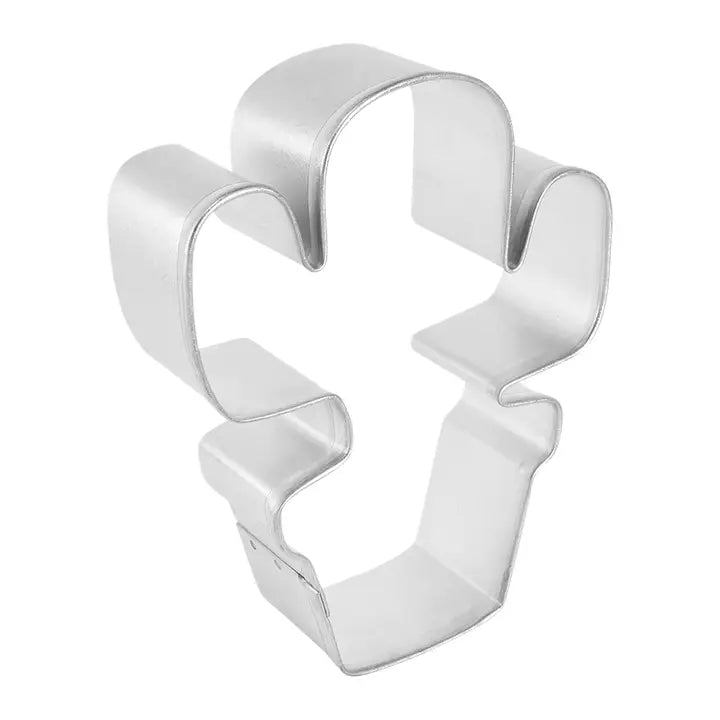 Cactus in Pot Cookie Cutter (4")