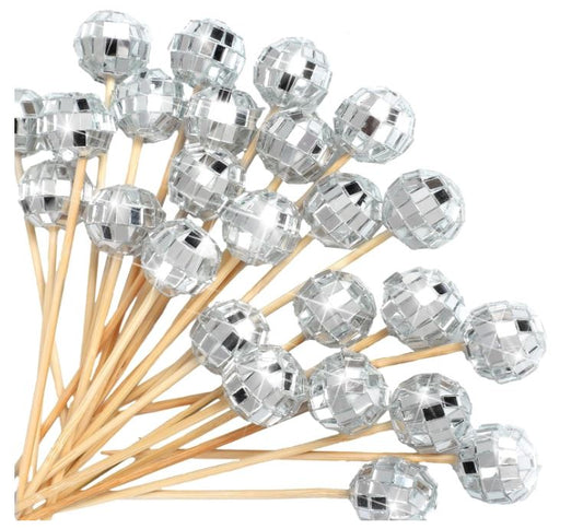 Disco Ball Cocktail Picks