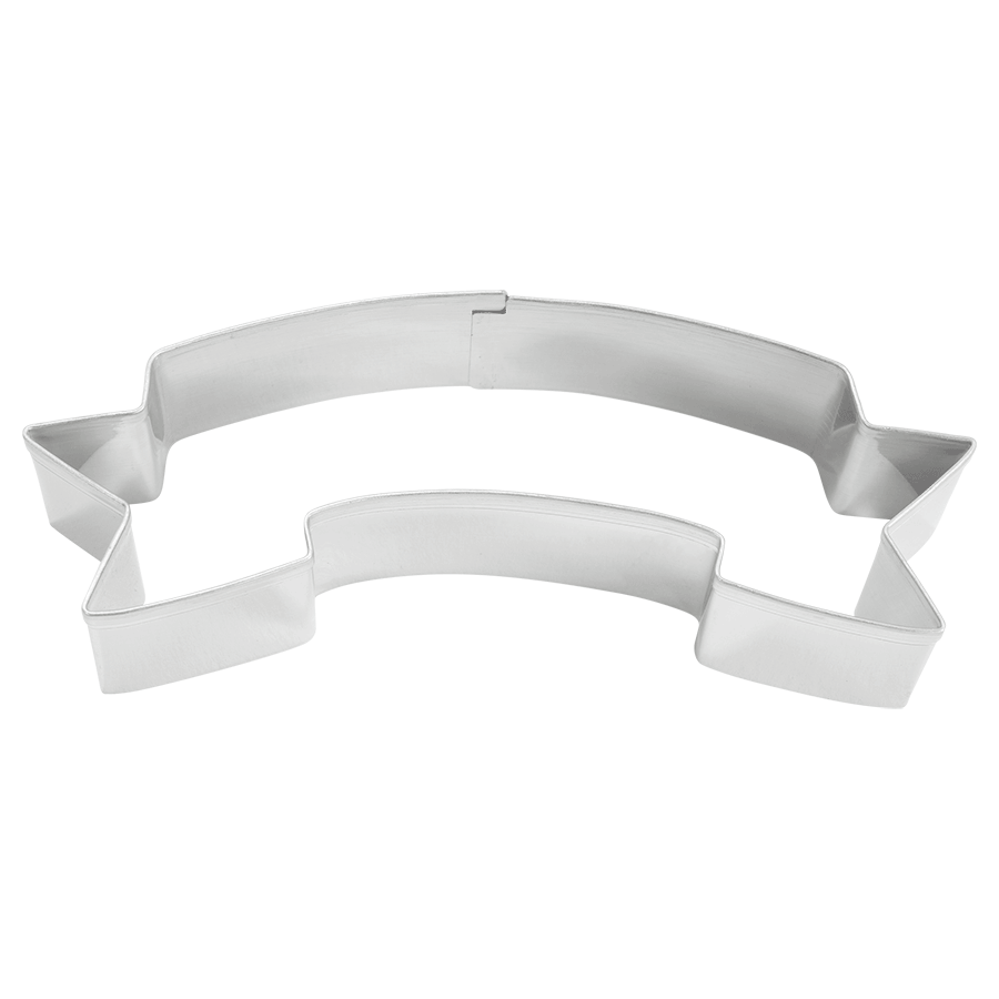 Party Banner Cookie Cutter (4.25″)