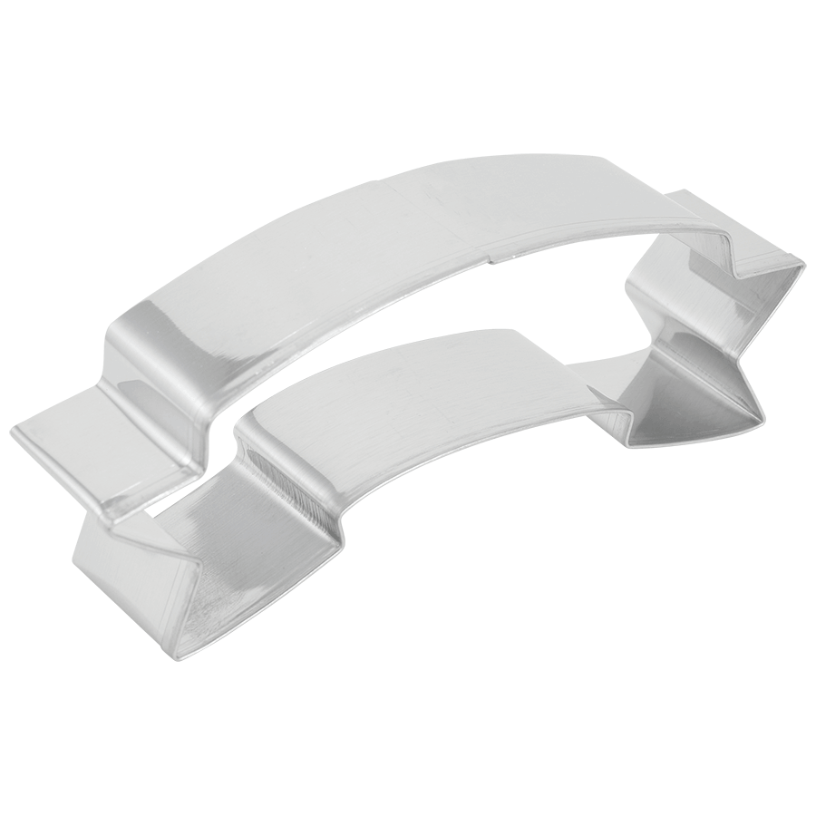 Party Banner Cookie Cutter (4.25″)