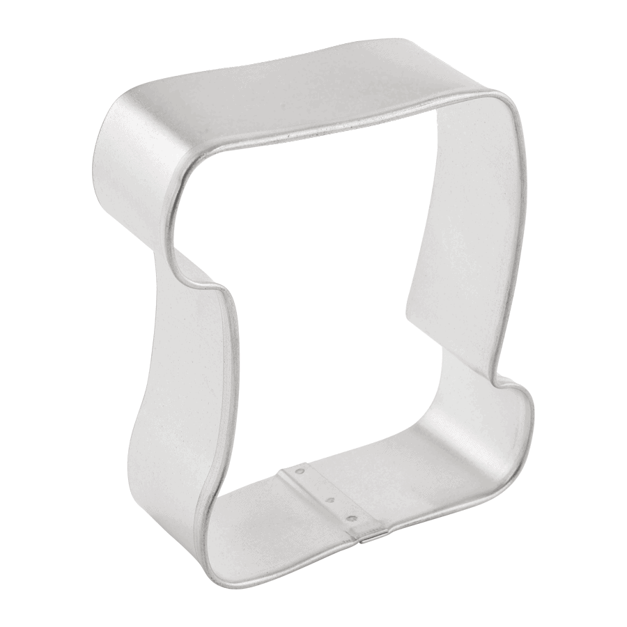 Scroll Cookie Cutter (3″)