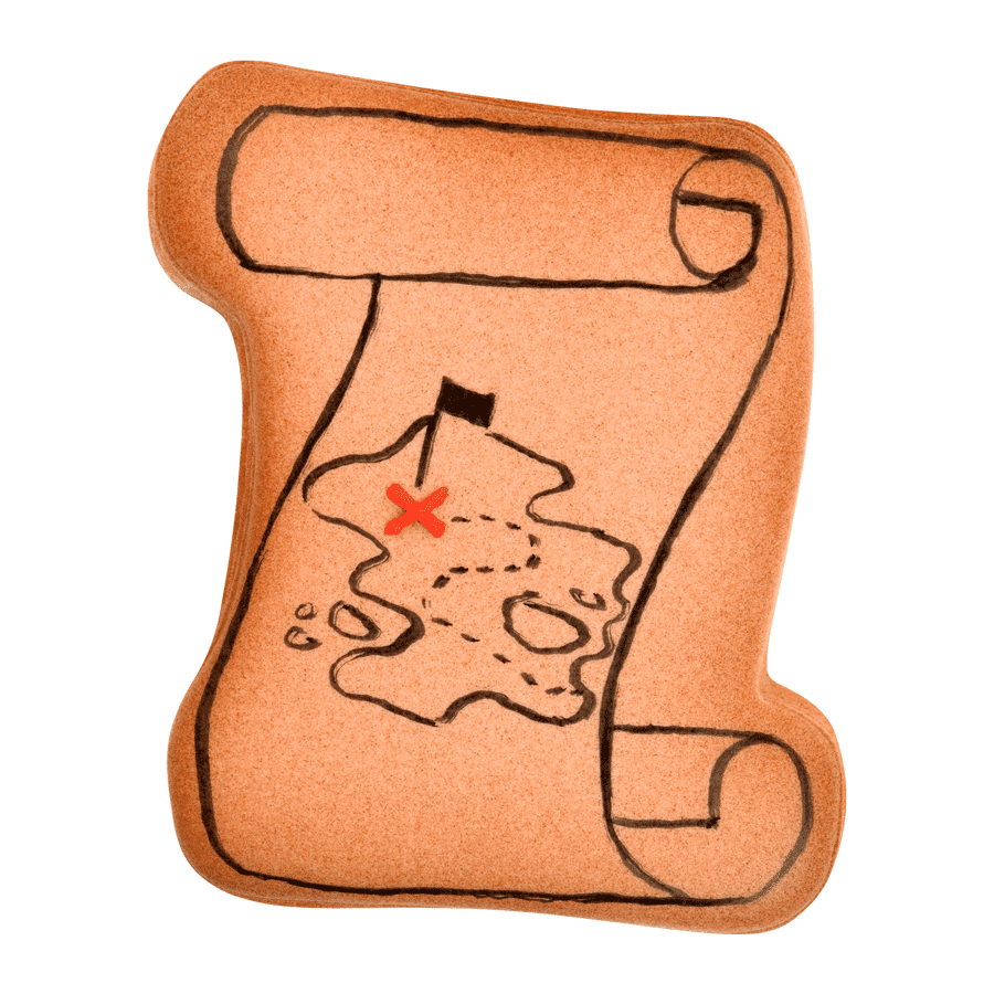 Scroll Cookie Cutter (3″)