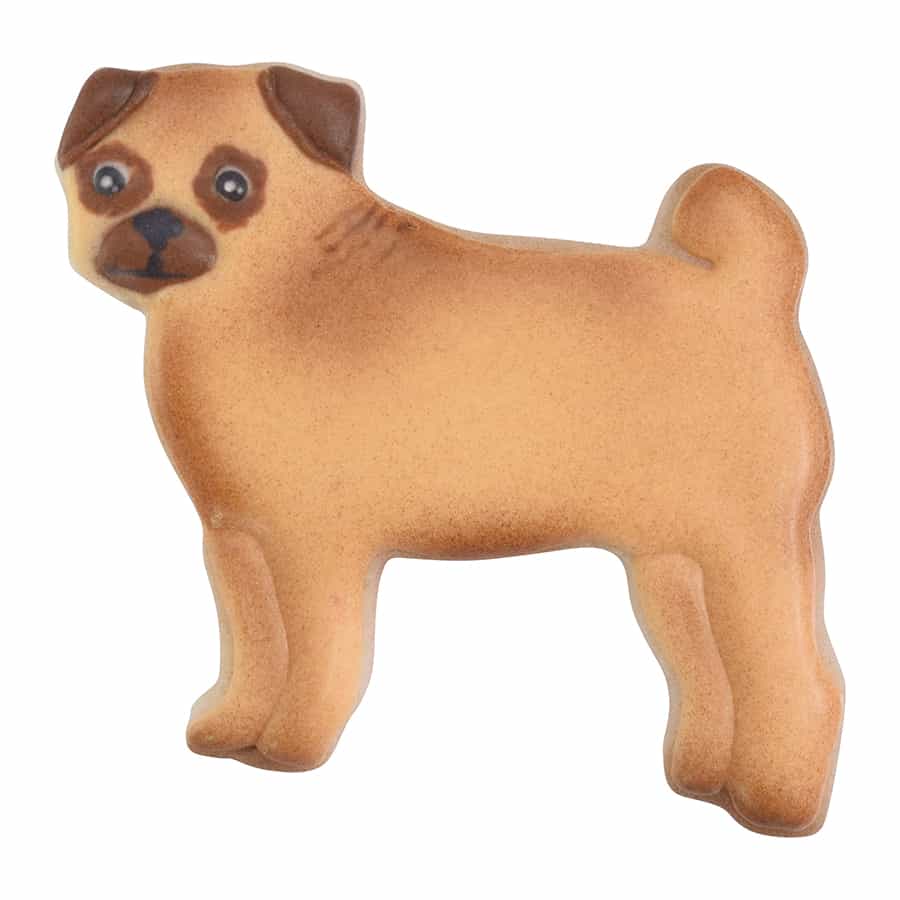 Pug Dog Cookie Cutter (3.75″)