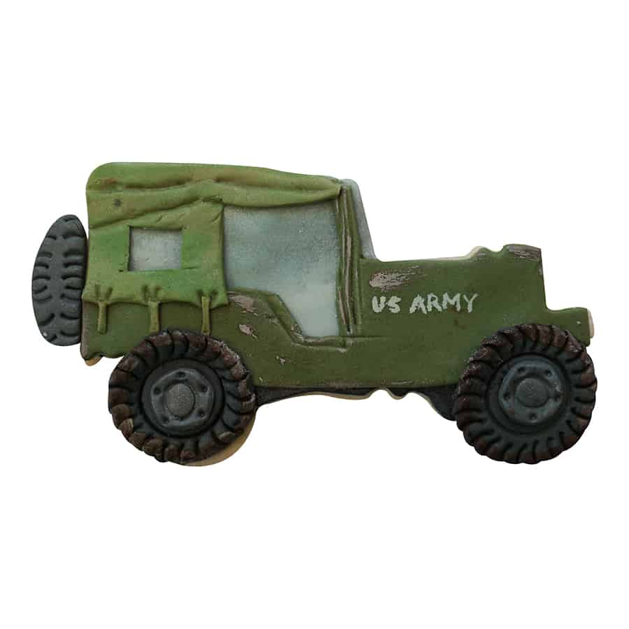 Jeep/Military Truck Cookie Cutter (4.25″)