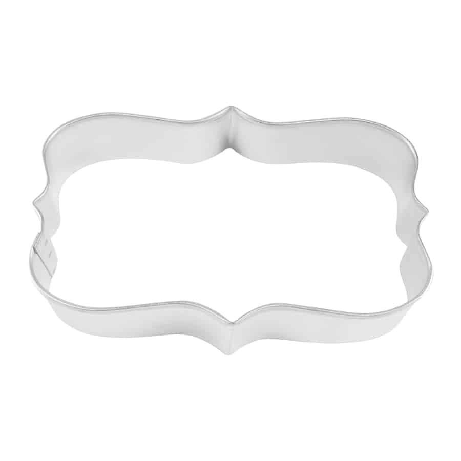 Plaque Rectangular Cookie Cutter (4.25")