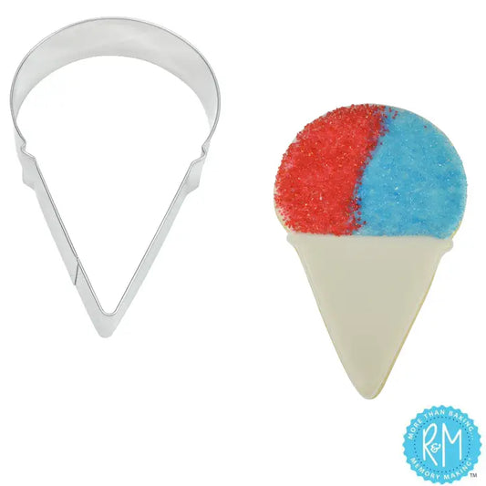 Snow Cone Cookie Cutter (3.75")