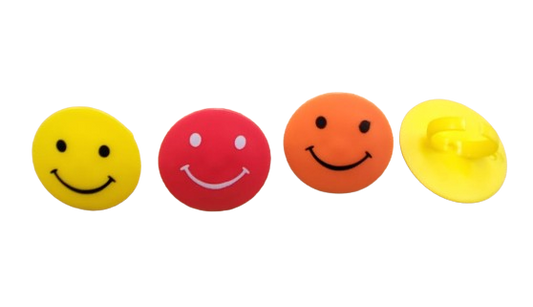 Happy  Face Cupcake Ring