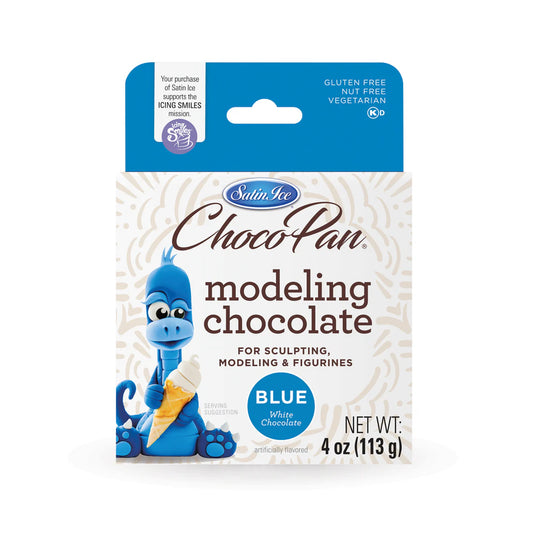 Satin Ice Blue Modeling Chocolate - 4 oz Box