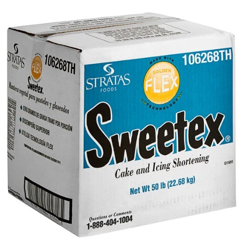 Stratas Sweetex Golden Flex Cake and Icing Shortening -  10oz