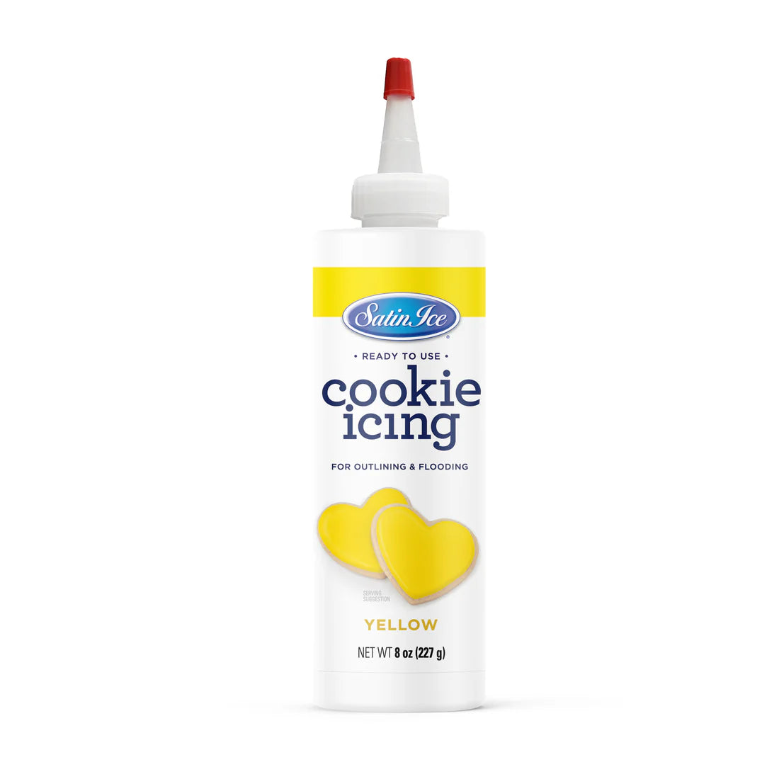 Yellow Cookie Icing, 8 oz Bottle