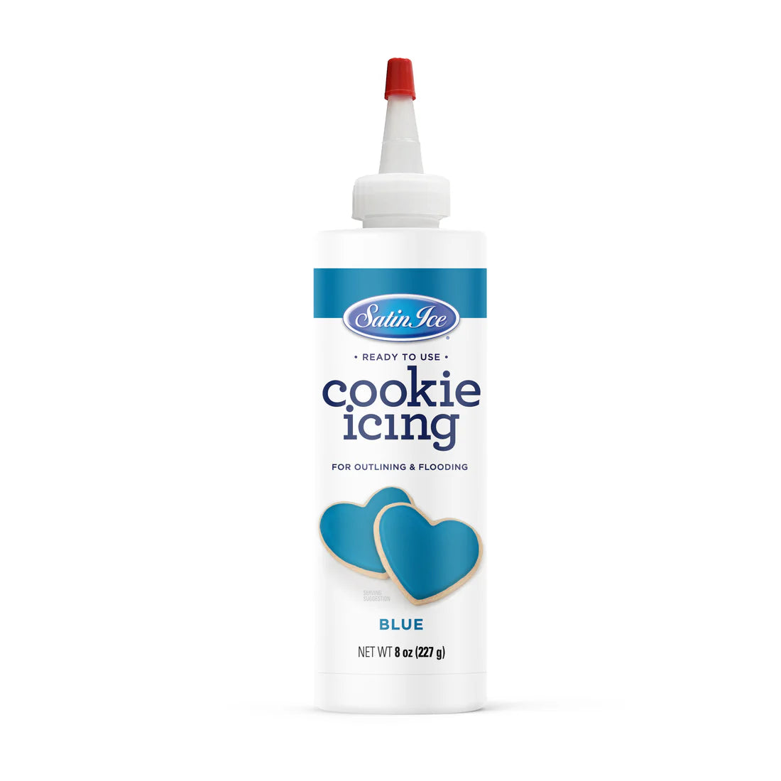 Blue Cookie Icing, 8 oz Bottle