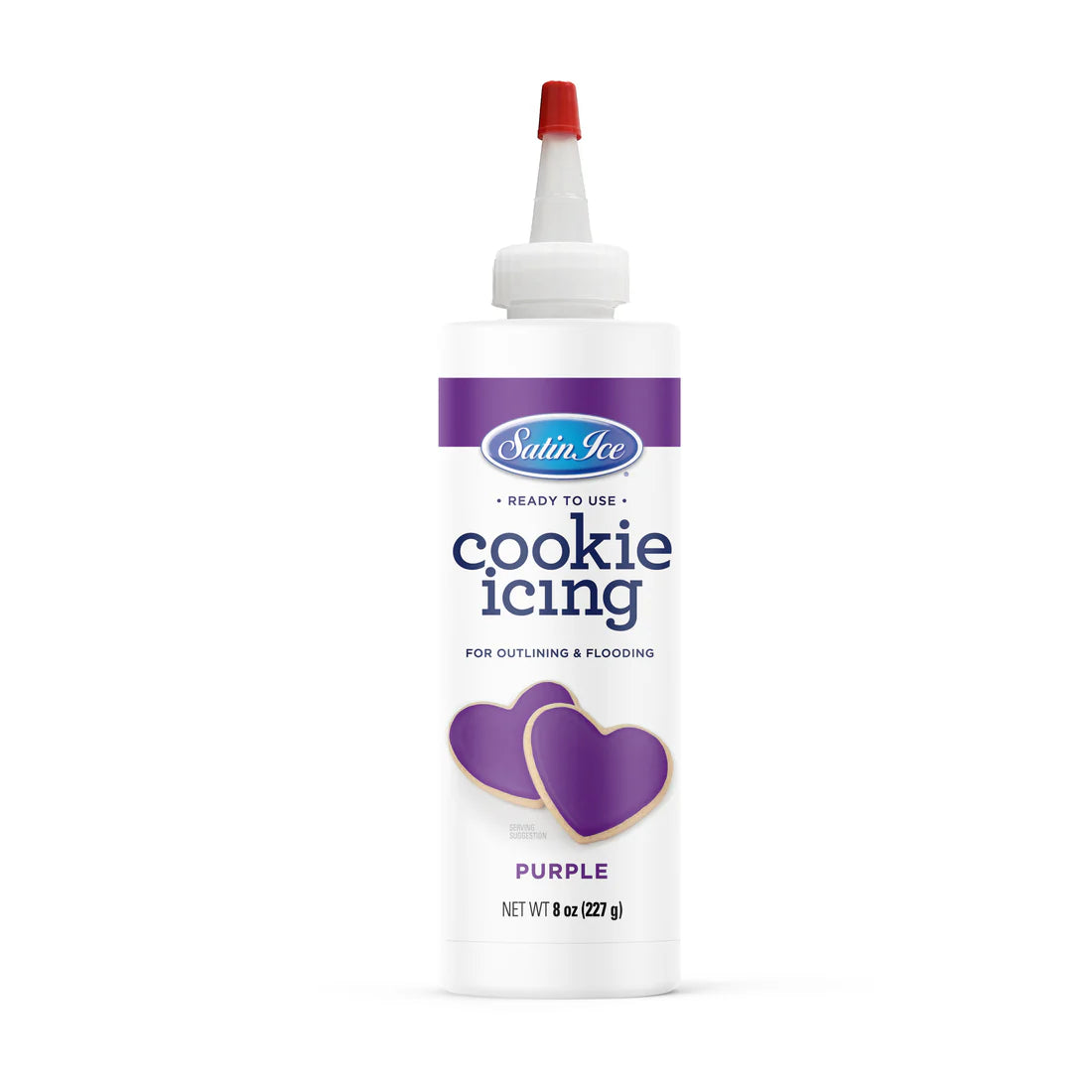 Purple Cookie Icing, 8 oz Bottle