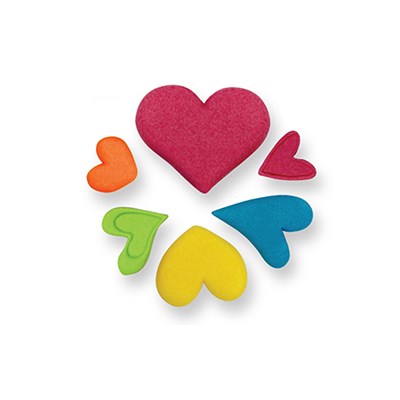 Hearts Easy Pop Mould