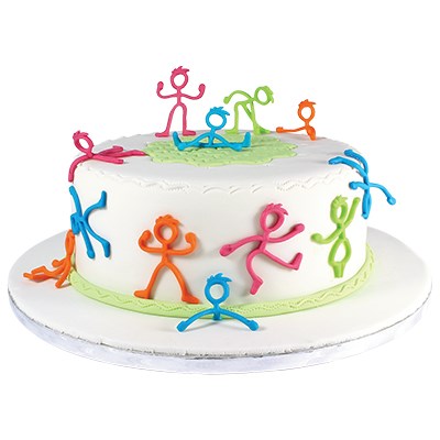 Stick Figure 2 Set Mold - Pop it