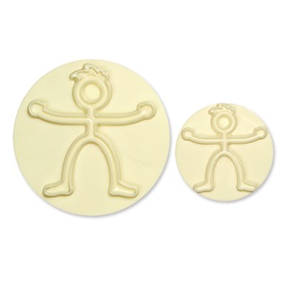 Stick Figure 2 Set Mold - Pop it