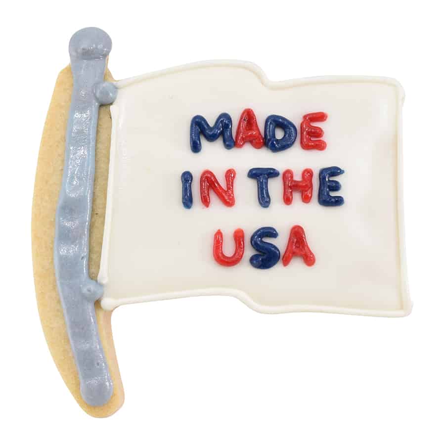 Flag cookie cutter