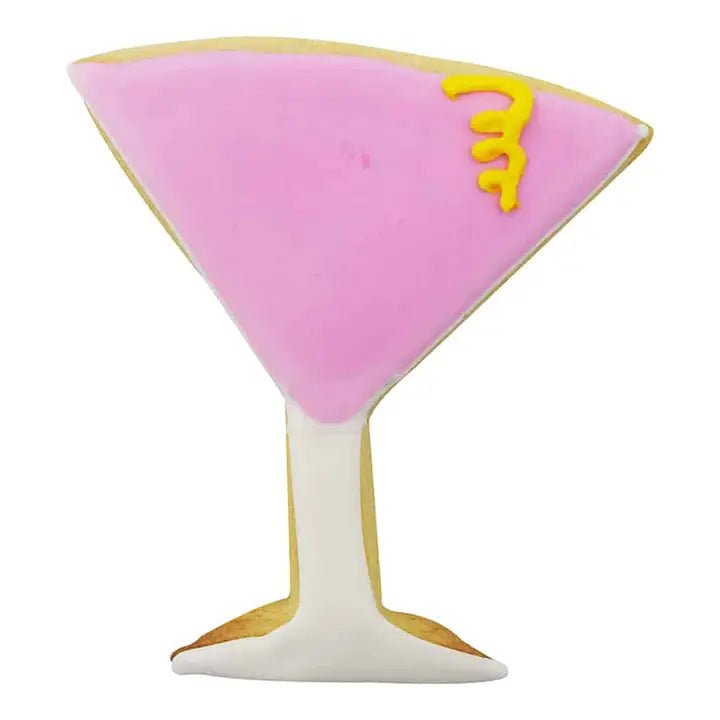 Martini Glass Cookie Cutter (4")