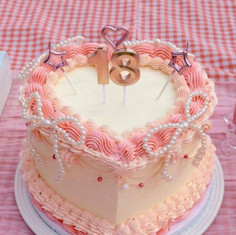 Pearl Bow Cake Decorations
