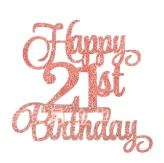 Happy Birthday Cake Topper