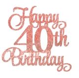 Happy Birthday Cake Topper
