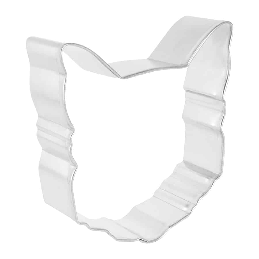 Cat Face Cookie Cutter (3.5″)