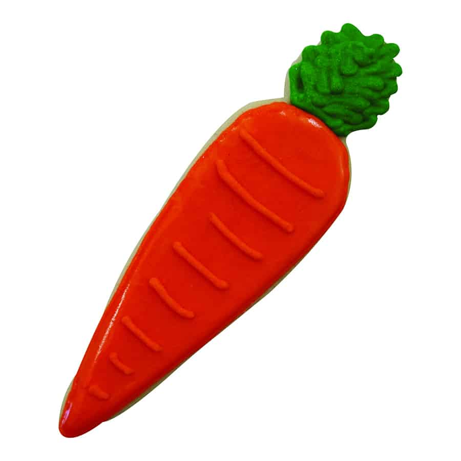 Carrot cookie cutter