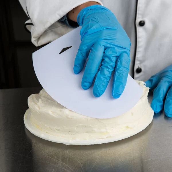 7 1/2" x 4 3/4" Large Plastic Bowl Scraper