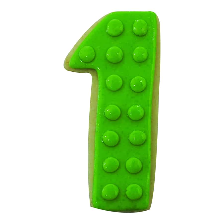 Number 1 Cookie Cutter