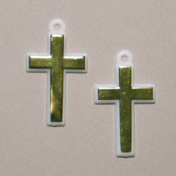 Gold Cross - 1" - Pl.