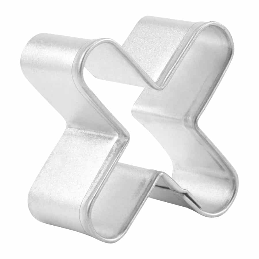 Mini "X" Cookie Cutter