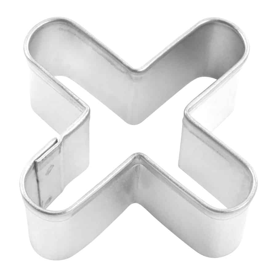 Mini "X" Cookie Cutter