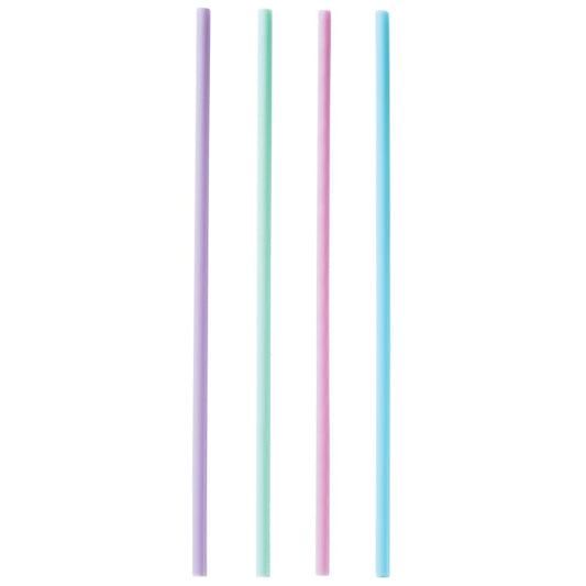 Pastel Asst. Plastic Treat Stick 6" x 0.15" dia.