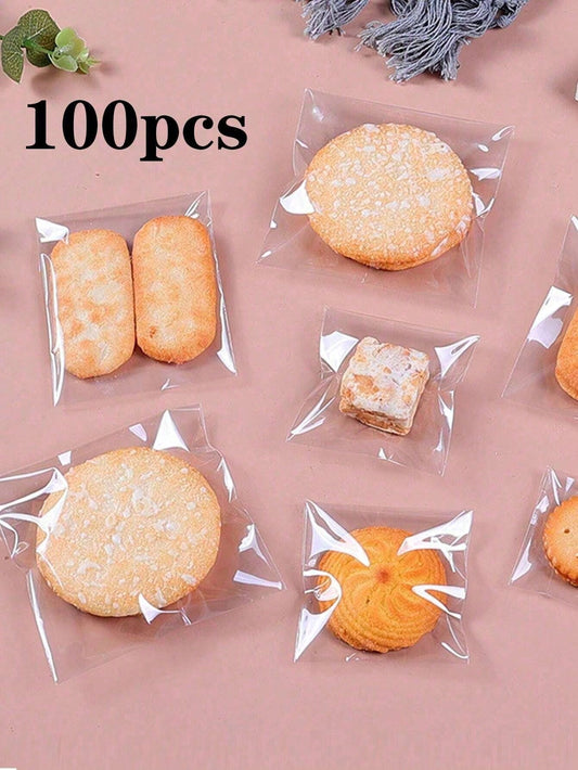 100pcs Treat Bag with Self-Sealing