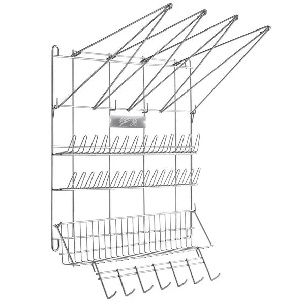 Ateco Stainless Steel Pastry Bag and Tip Drying Rack