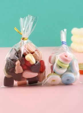 Clear Flat Open Top Candy/Treat Bags