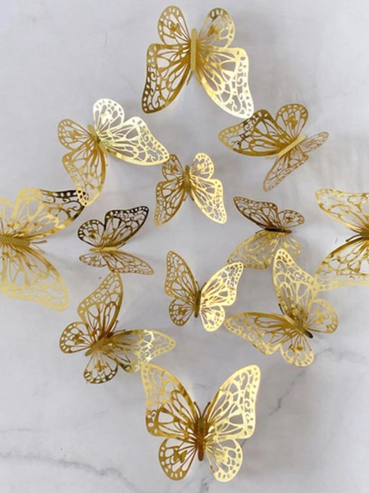 12pcs Set Butterfly Cake Topper