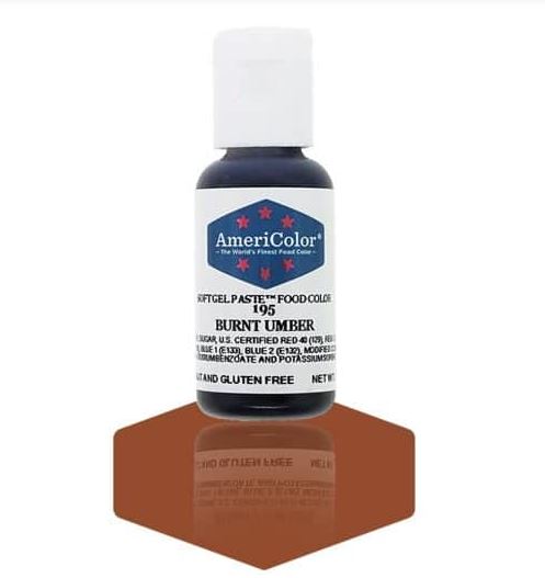 Burnt Umber Soft Gel Paste