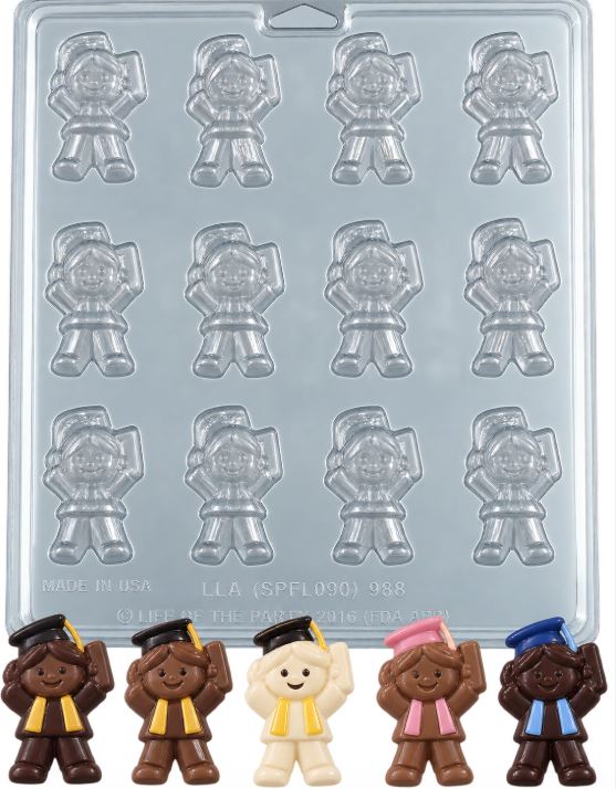 Graduation Kids Mold