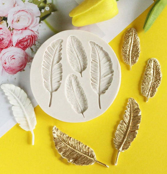 Feather Silicone Mold