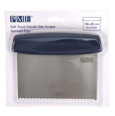 Side Scrapers - Soft Touch Handle Serrated Edge