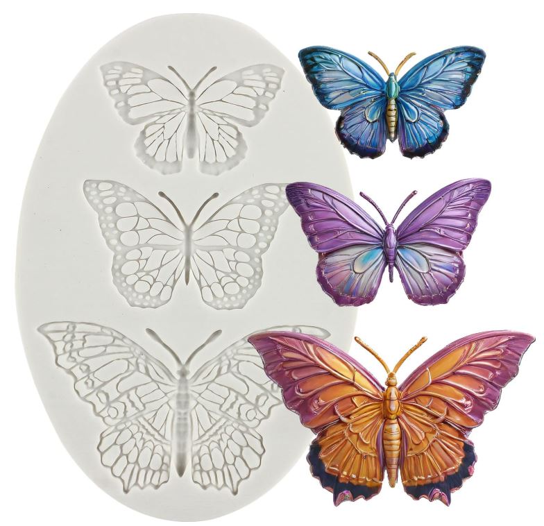 Large Butterfly Silicone Mold