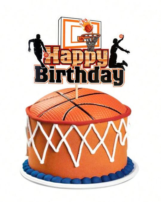 Basketball Cake Topper