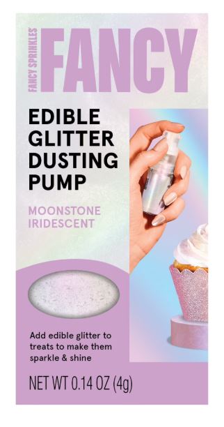 Fancy Sprinkles Moonstone Iridescent Fancy Edible Glitter Dusting Pump