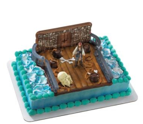 Pirates Of The Caribbean Cake