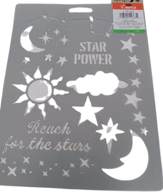 Star Power Stencil