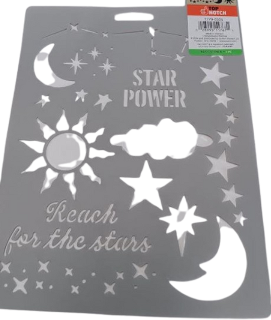 Star Power Stencil