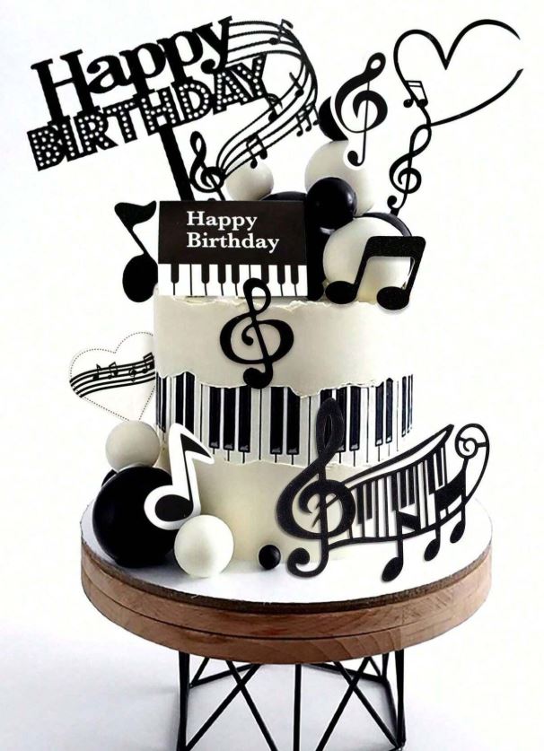 Music Cake Decorations