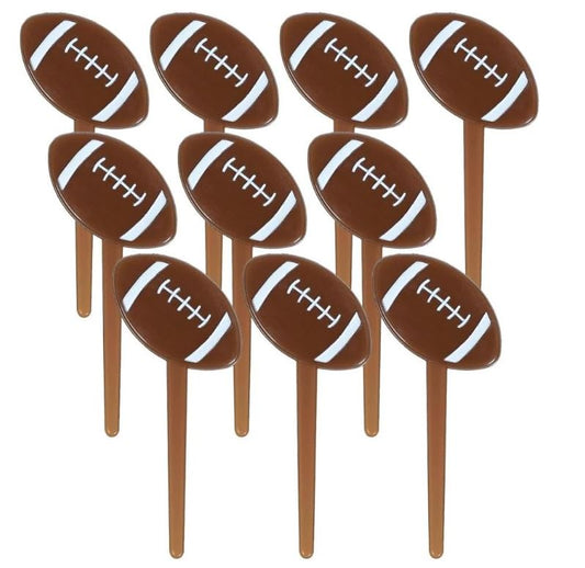Football Molded Party Picks